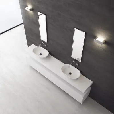 Mood Two 58 - 58x38 Vaskebowle, Mathvid SolidTec®