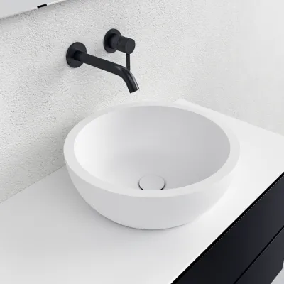 Spoon O - Ø42 Vaskebowle, Mathvid SolidTec®