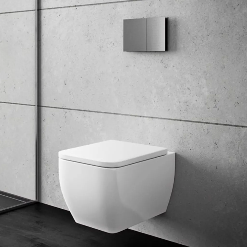 The Class TC18 - 50 cm., Rimless + EasyClean, Hvid