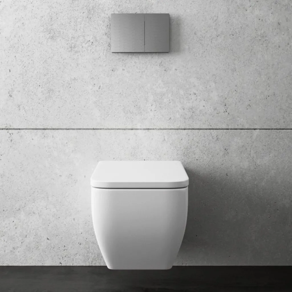 The Class TC18 - 50 cm., Rimless + EasyClean, Hvid