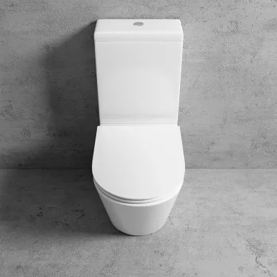 Urban Chic UC09 - Toilet m/ Geberit vandspar dobb. skyl, Hvid