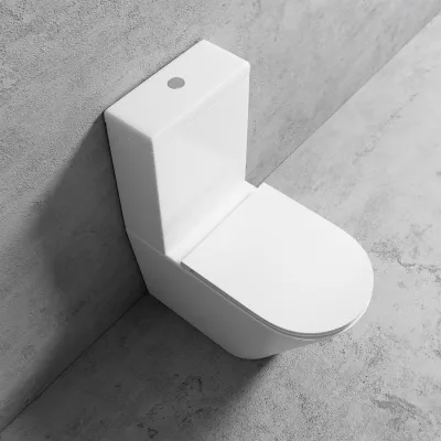 Urban Chic UC09 - Toilet m/ Geberit vandspar dobb. skyl, Hvid