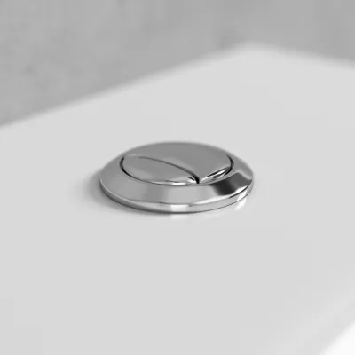 Urban Chic UC09 - Toilet m/ Geberit vandspar dobb. skyl, Hvid