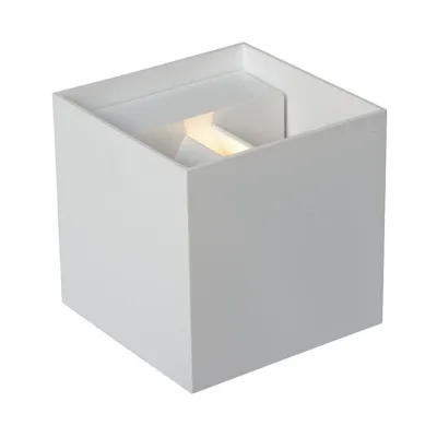 UP&DOWN - LED Væglampe, 100x100, IP 54, Hvid