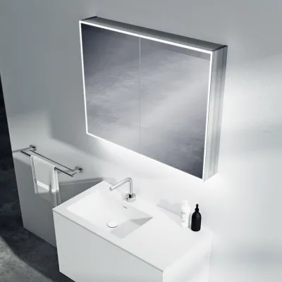 Copenhagen Chic CC90 - 90x70h cm Spejlskab med LED