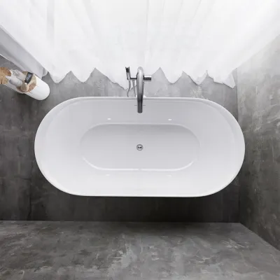 Curio Spa 170 - Wellness Spa Tub 170x80 cm, Blank Hvid