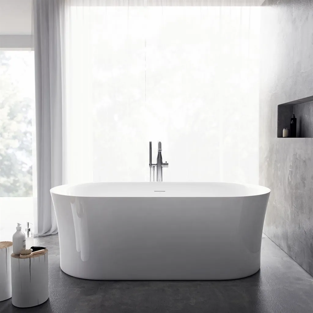 Curio Spa 170 - Wellness Spa Tub 170x80 cm, Blank Hvid