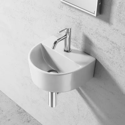 Tara 320 - 30x26 cm Hvid porcelænsvask