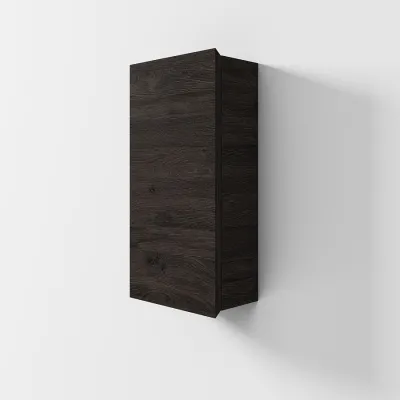 Copenhagen Front - 60x30x15 cm Vægskab, Smoked Black Oak