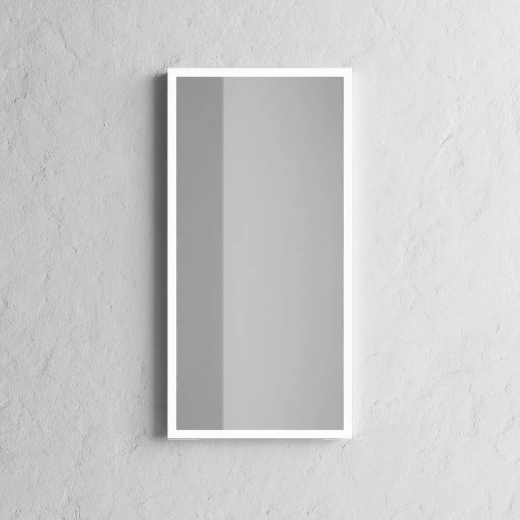 Pulcher® Kubic Light Dimmable - 40x80 cm LED Spejl m/farveregulering