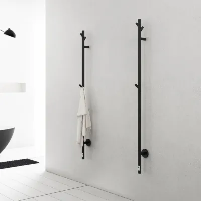 Pulcher® Style PS14 - Elektrisk Håndklædetørrer m/timer, Matsort