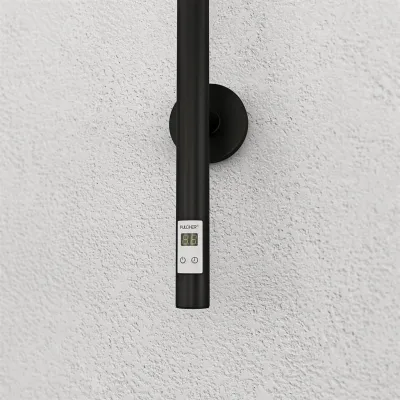 Pulcher® Style PS14 - Elektrisk Håndklædetørrer m/timer, Matsort