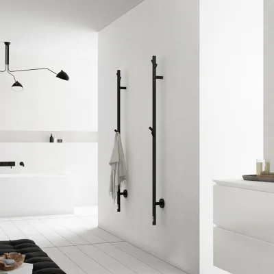 Pulcher® Style PS14 - Elektrisk Håndklædetørrer m/timer, Matsort