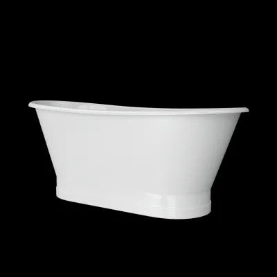 The York 170 - White, Emaljeret Støbejernsbadekar