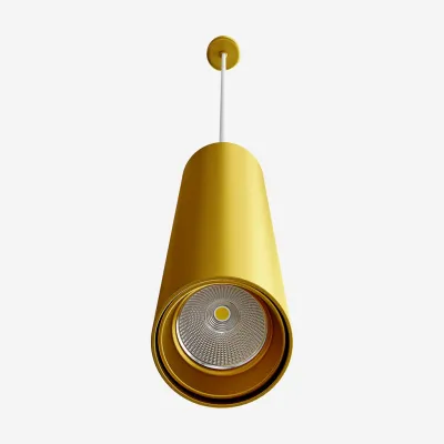 Tube Light 300XL - Ø60x300 mm., LED pendel, Matguld