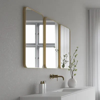 Déco Dé Lux 60x80 - Børstet messing