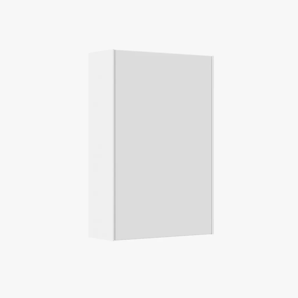 Copenhagen Block BHC4160 - 40x15x60 cm Vægskab,  Mathvid