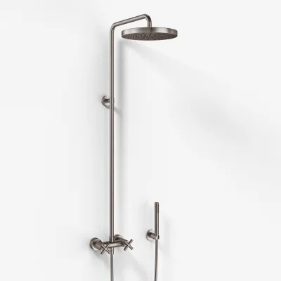 Fly Classic FBR7100 - XL Rain DeLux Shower Ø24, PVD Børstet Stål