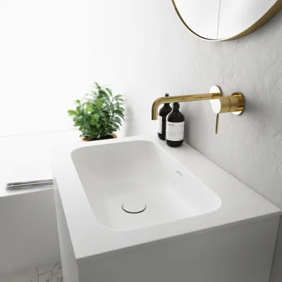 Pulcher Mood 60 Soft - Badmøbel 60x46 cm, Mathvid m/ SolidTec® vask